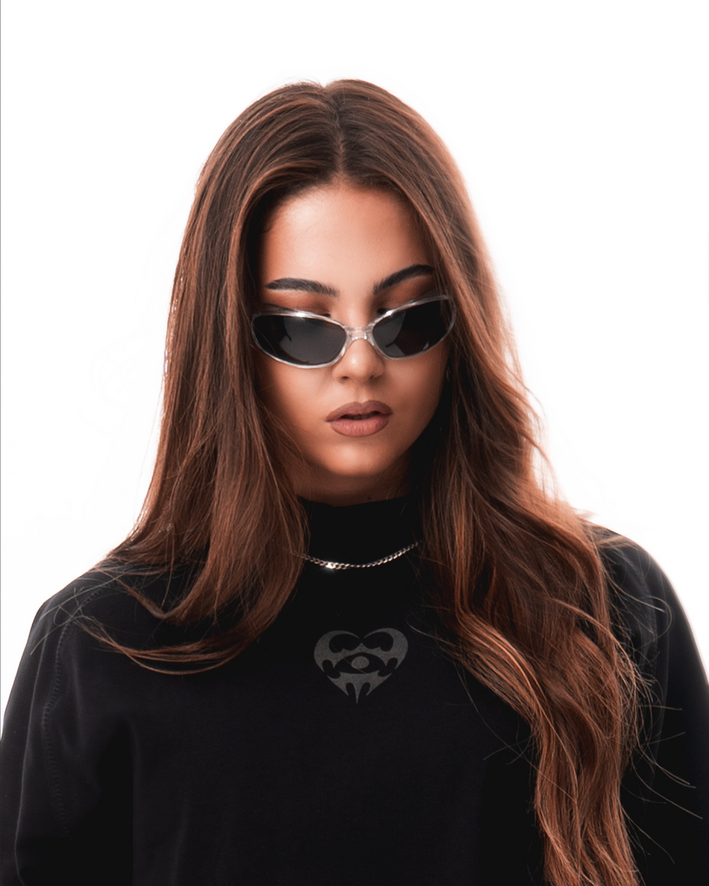 BLACK HEART TEE